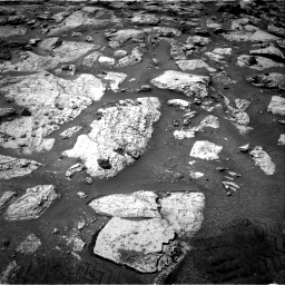 Nasa's Mars rover Curiosity acquired this image using its Right Navigation Camera on Sol 2800, at drive 2454, site number 80