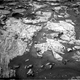 Nasa's Mars rover Curiosity acquired this image using its Left Navigation Camera on Sol 2802, at drive 6, site number 81