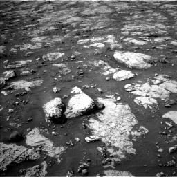Nasa's Mars rover Curiosity acquired this image using its Left Navigation Camera on Sol 2802, at drive 96, site number 81