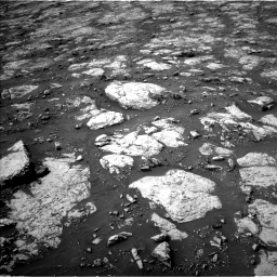 Nasa's Mars rover Curiosity acquired this image using its Left Navigation Camera on Sol 2802, at drive 102, site number 81
