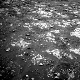 Nasa's Mars rover Curiosity acquired this image using its Left Navigation Camera on Sol 2802, at drive 210, site number 81