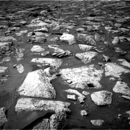 Nasa's Mars rover Curiosity acquired this image using its Right Navigation Camera on Sol 2802, at drive 36, site number 81