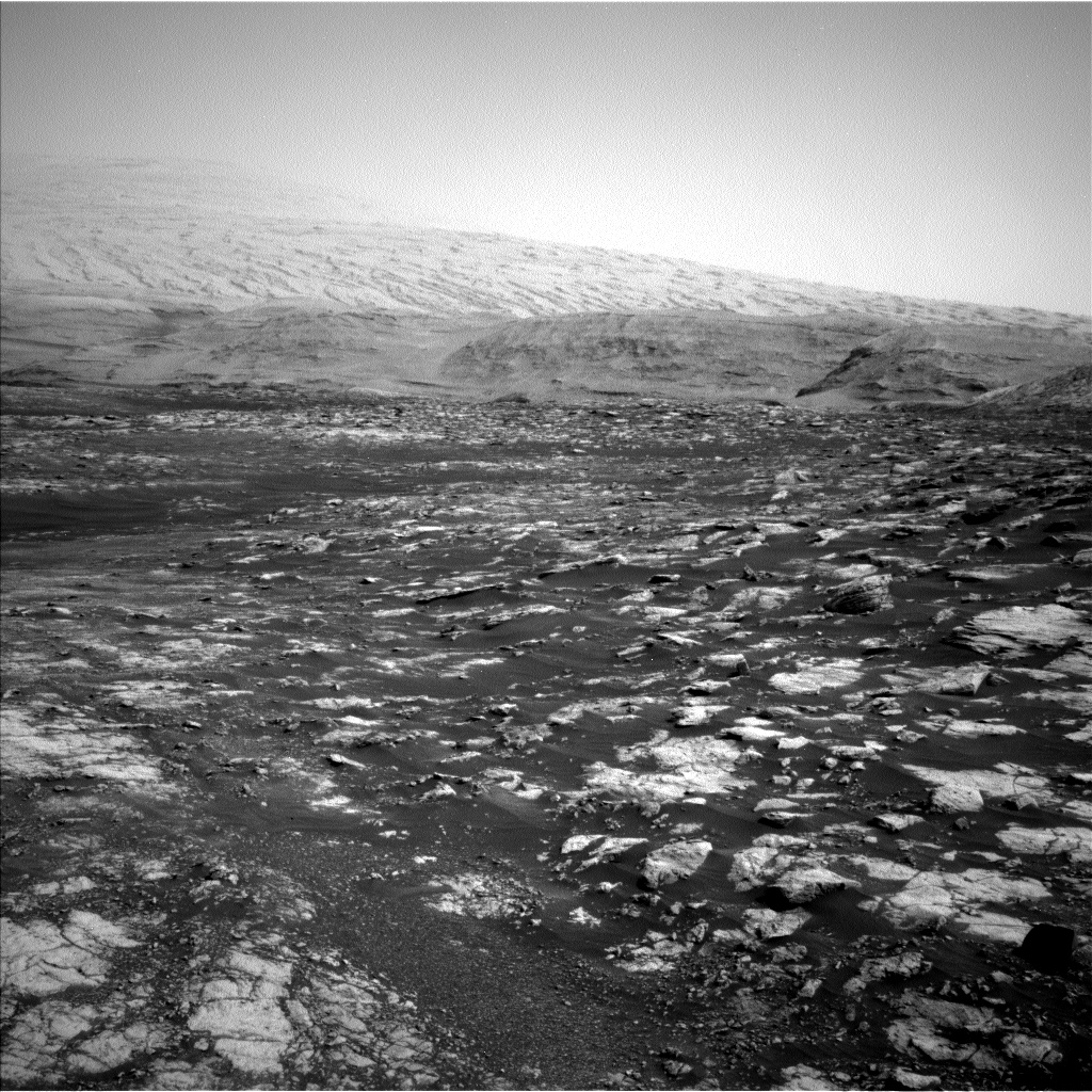 Nasa's Mars rover Curiosity acquired this image using its Left Navigation Camera on Sol 2804, at drive 532, site number 81