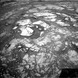 Nasa's Mars rover Curiosity acquired this image using its Left Navigation Camera on Sol 2804, at drive 574, site number 81