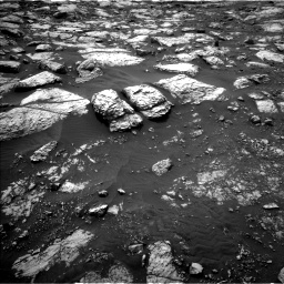 Nasa's Mars rover Curiosity acquired this image using its Left Navigation Camera on Sol 2813, at drive 676, site number 81