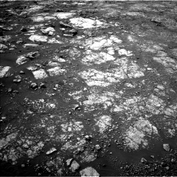 Nasa's Mars rover Curiosity acquired this image using its Left Navigation Camera on Sol 2813, at drive 688, site number 81