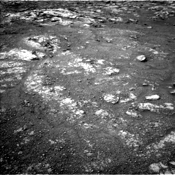 Nasa's Mars rover Curiosity acquired this image using its Left Navigation Camera on Sol 2813, at drive 742, site number 81
