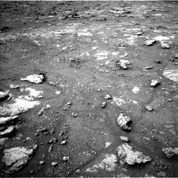Nasa's Mars rover Curiosity acquired this image using its Left Navigation Camera on Sol 2813, at drive 862, site number 81
