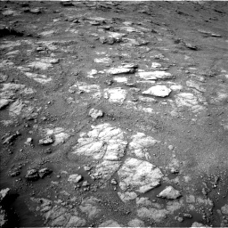 Nasa's Mars rover Curiosity acquired this image using its Left Navigation Camera on Sol 2813, at drive 952, site number 81