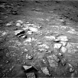 Nasa's Mars rover Curiosity acquired this image using its Left Navigation Camera on Sol 2813, at drive 976, site number 81