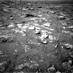 Nasa's Mars rover Curiosity acquired this image using its Right Navigation Camera on Sol 2813, at drive 922, site number 81