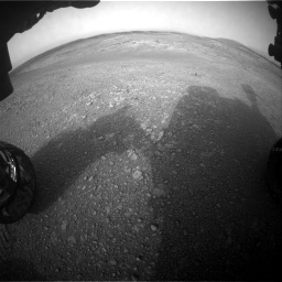 Nasa's Mars rover Curiosity acquired this image using its Front Hazard Avoidance Camera (Front Hazcam) on Sol 2817, at drive 904, site number 82