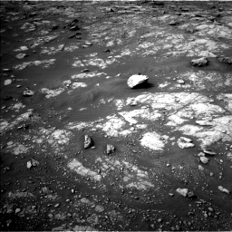 Nasa's Mars rover Curiosity acquired this image using its Left Navigation Camera on Sol 2817, at drive 658, site number 82