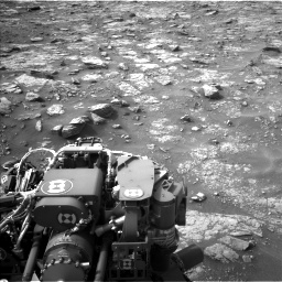 Nasa's Mars rover Curiosity acquired this image using its Left Navigation Camera on Sol 2817, at drive 838, site number 82