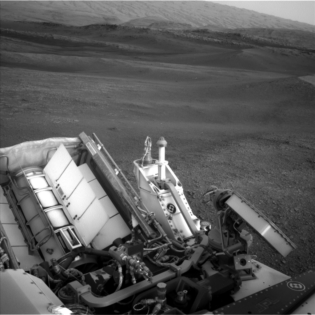 Nasa's Mars rover Curiosity acquired this image using its Left Navigation Camera on Sol 2817, at drive 938, site number 82