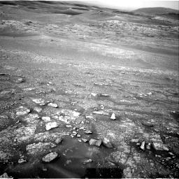 Nasa's Mars rover Curiosity acquired this image using its Right Navigation Camera on Sol 2817, at drive 838, site number 82