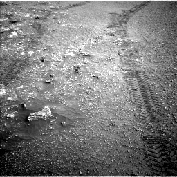 Nasa's Mars rover Curiosity acquired this image using its Left Navigation Camera on Sol 2820, at drive 1118, site number 82