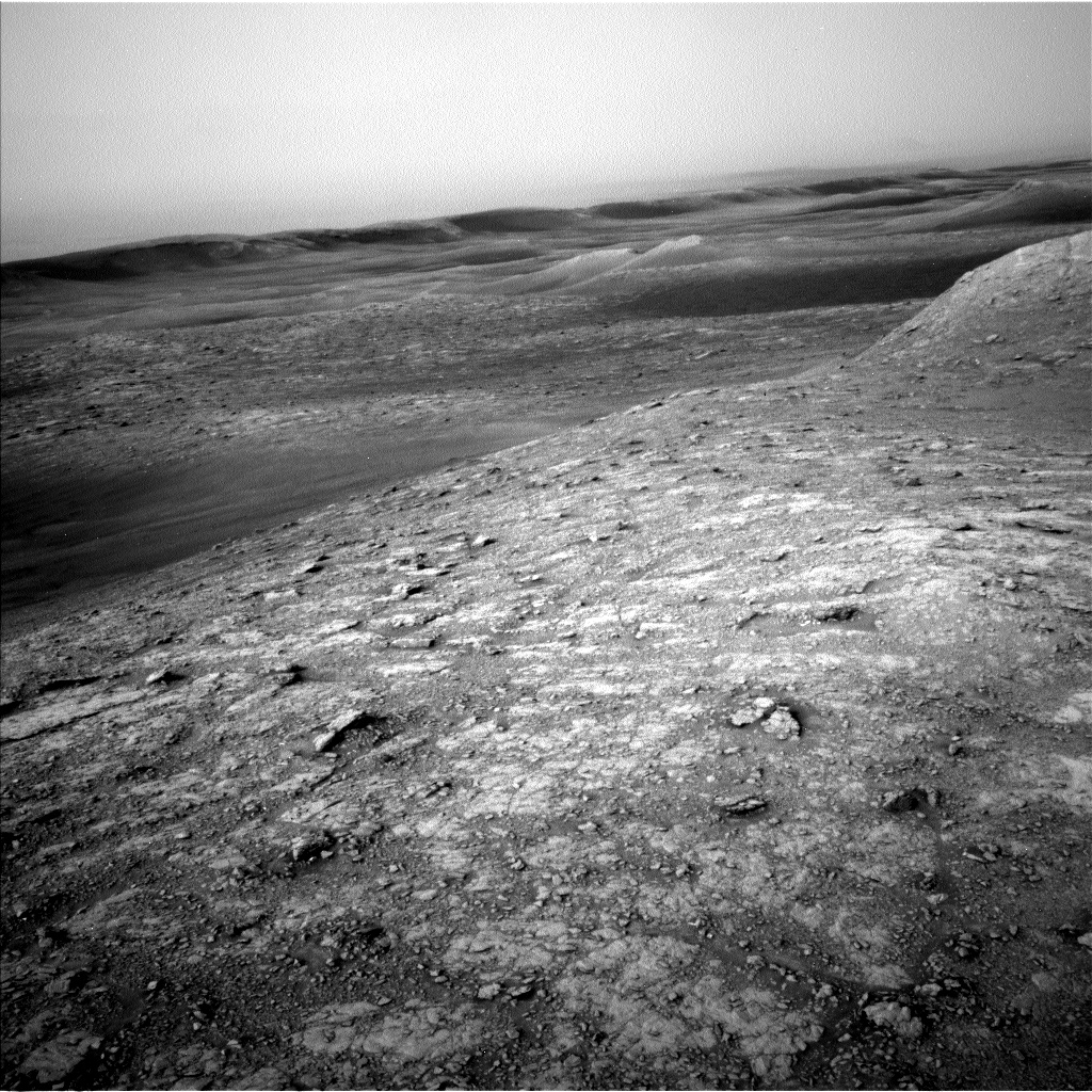 Nasa's Mars rover Curiosity acquired this image using its Left Navigation Camera on Sol 2820, at drive 1230, site number 82