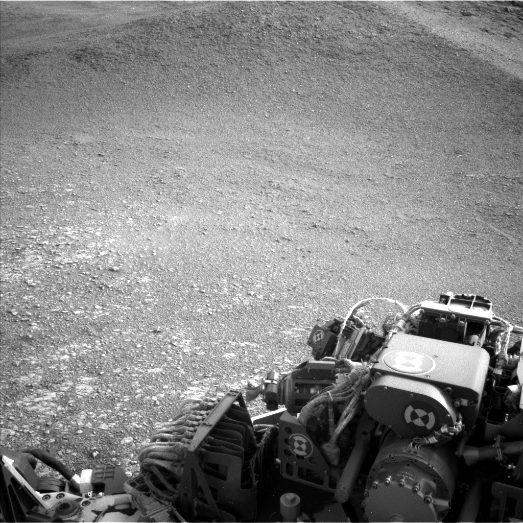 Nasa's Mars rover Curiosity acquired this image using its Left Navigation Camera on Sol 2820, at drive 1230, site number 82