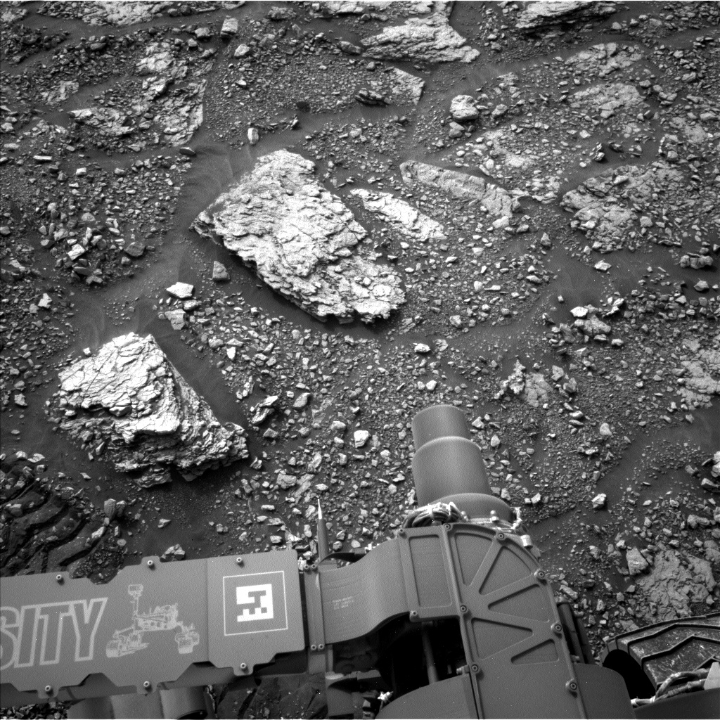 Nasa's Mars rover Curiosity acquired this image using its Left Navigation Camera on Sol 2824, at drive 1978, site number 82
