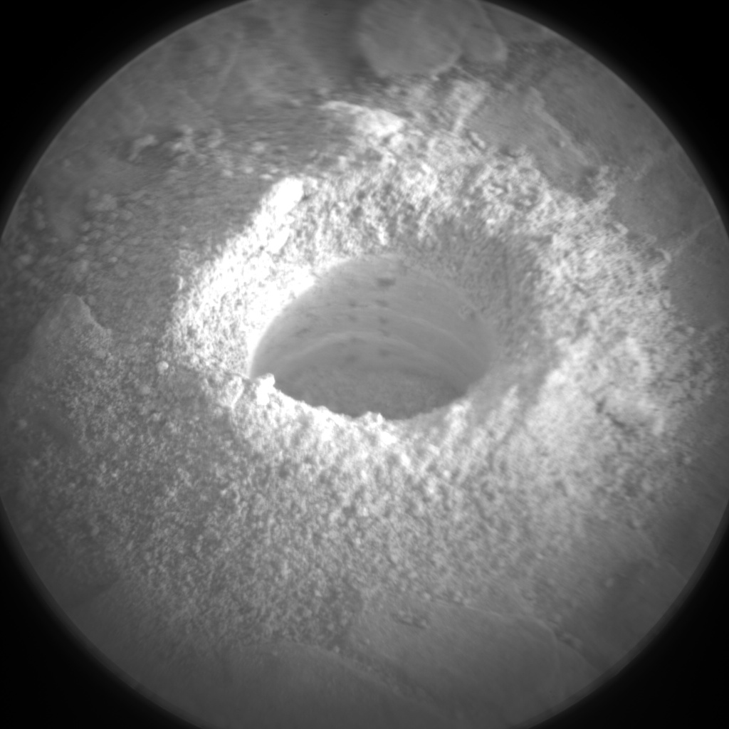Nasa's Mars rover Curiosity acquired this image using its Chemistry & Camera (ChemCam) on Sol 2843, at drive 2176, site number 82