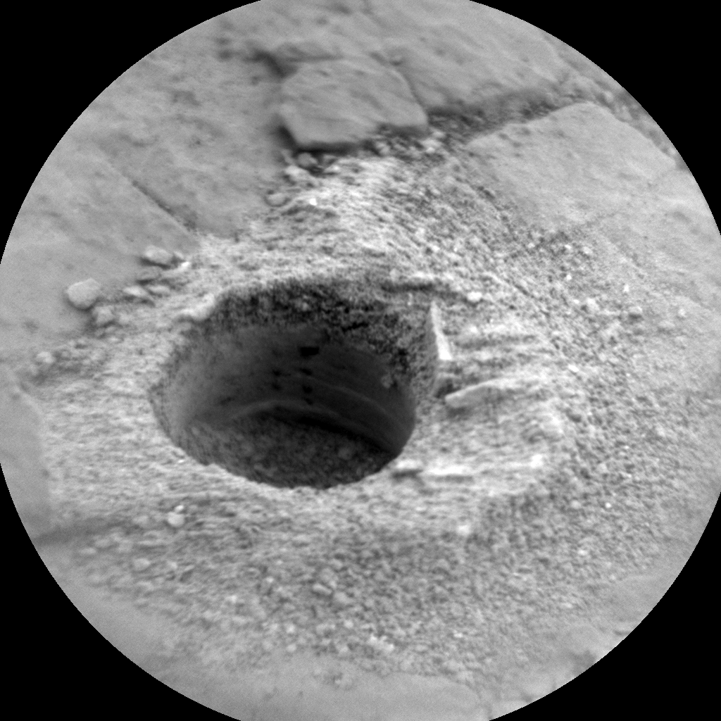 Nasa's Mars rover Curiosity acquired this image using its Chemistry & Camera (ChemCam) on Sol 2848, at drive 2176, site number 82