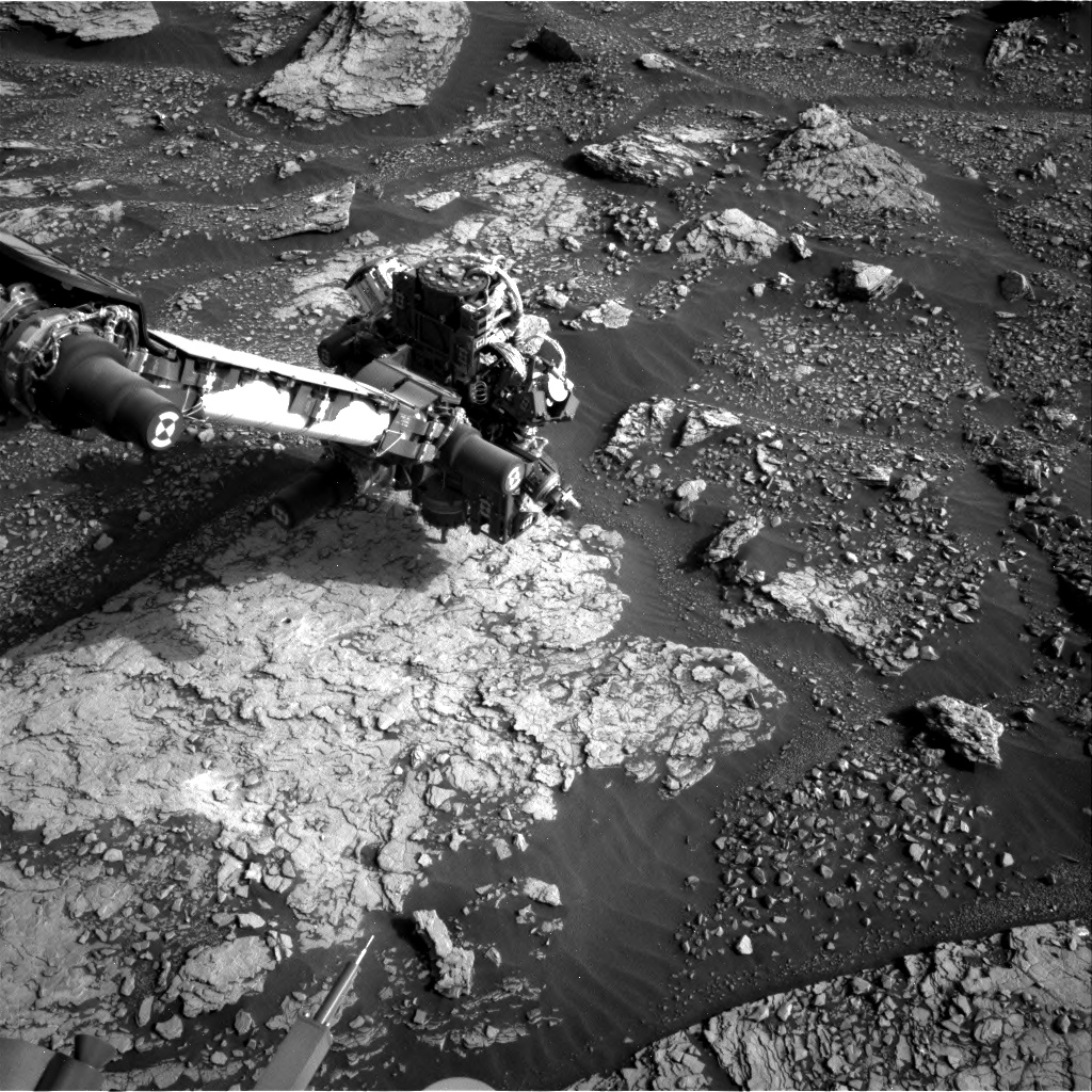 Nasa's Mars rover Curiosity acquired this image using its Right Navigation Camera on Sol 2858, at drive 2176, site number 82