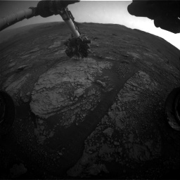Nasa's Mars rover Curiosity acquired this image using its Front Hazard Avoidance Camera (Front Hazcam) on Sol 2859, at drive 2176, site number 82
