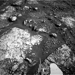 Nasa's Mars rover Curiosity acquired this image using its Left Navigation Camera on Sol 2869, at drive 2176, site number 82