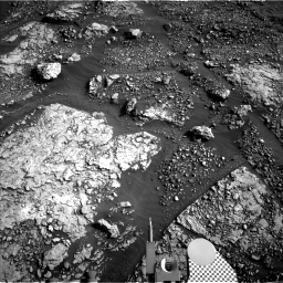 Nasa's Mars rover Curiosity acquired this image using its Left Navigation Camera on Sol 2881, at drive 2176, site number 82