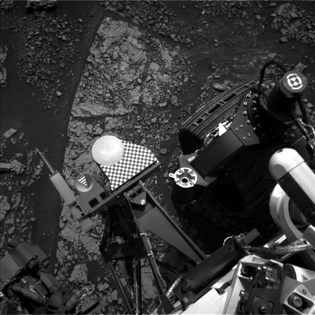 Nasa's Mars rover Curiosity acquired this image using its Left Navigation Camera on Sol 2884, at drive 2176, site number 82