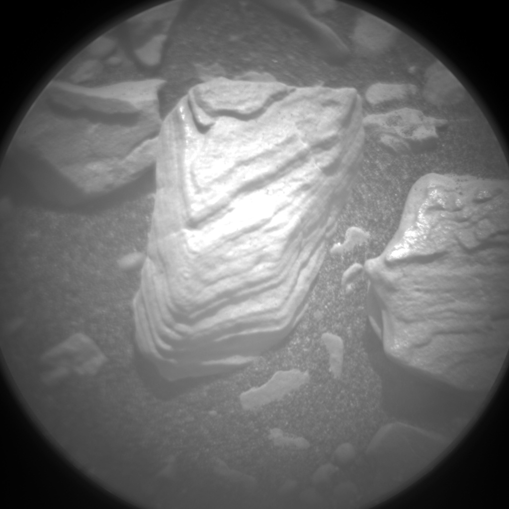 Nasa's Mars rover Curiosity acquired this image using its Chemistry & Camera (ChemCam) on Sol 2886, at drive 2176, site number 82