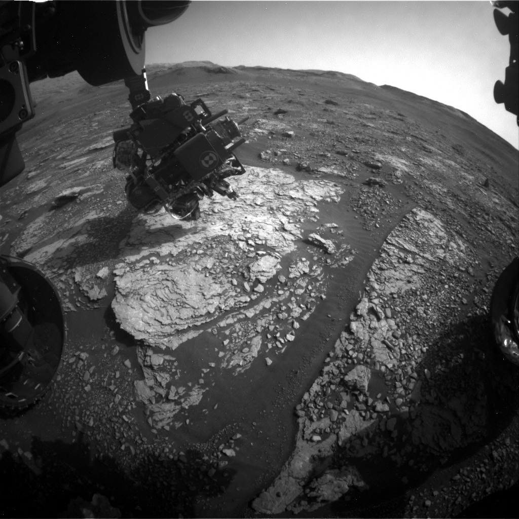 Nasa's Mars rover Curiosity acquired this image using its Front Hazard Avoidance Camera (Front Hazcam) on Sol 2890, at drive 2176, site number 82