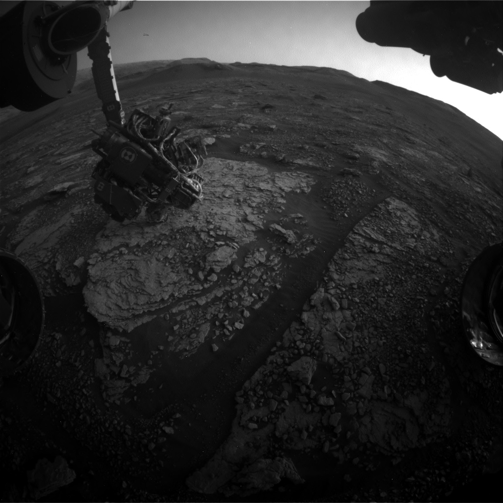 Nasa's Mars rover Curiosity acquired this image using its Front Hazard Avoidance Camera (Front Hazcam) on Sol 2890, at drive 2176, site number 82