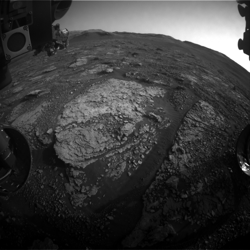 Nasa's Mars rover Curiosity acquired this image using its Front Hazard Avoidance Camera (Front Hazcam) on Sol 2892, at drive 2176, site number 82