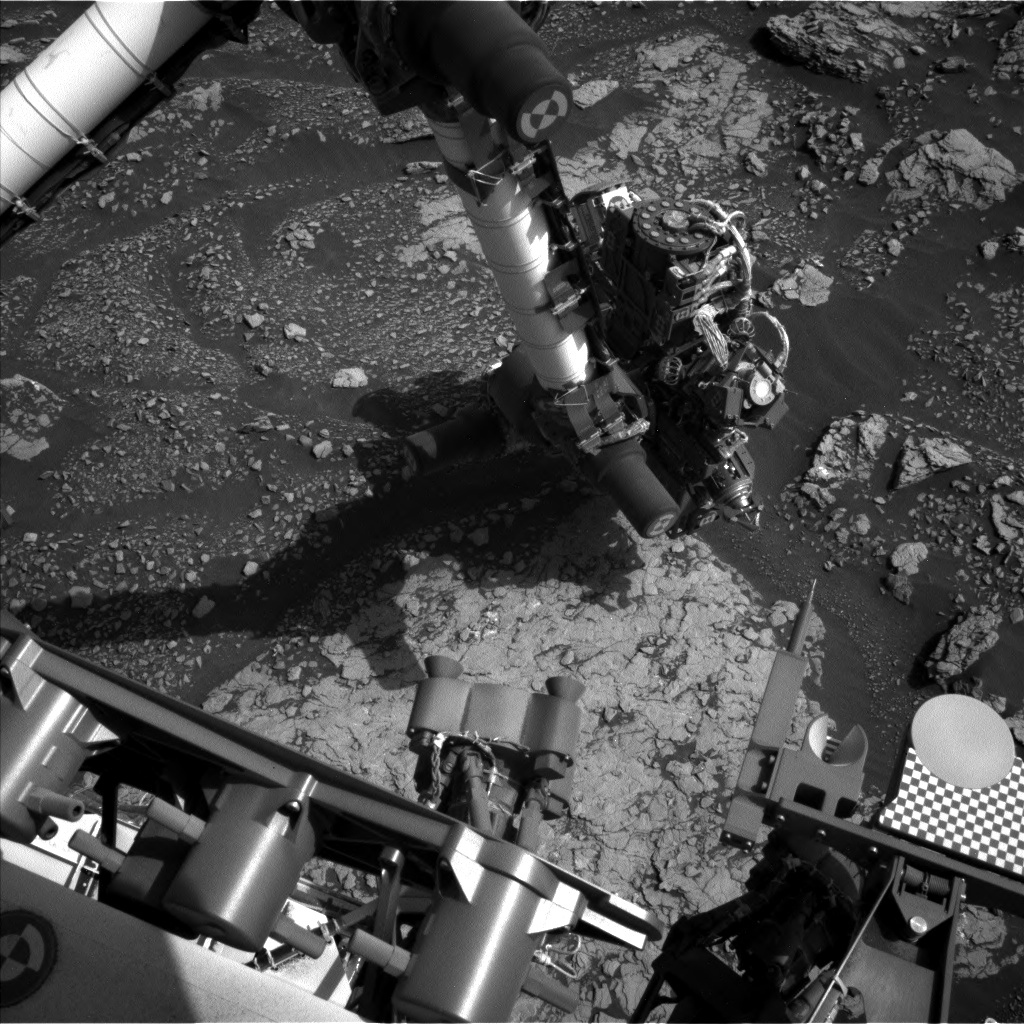 Nasa's Mars rover Curiosity acquired this image using its Left Navigation Camera on Sol 2906, at drive 2188, site number 82