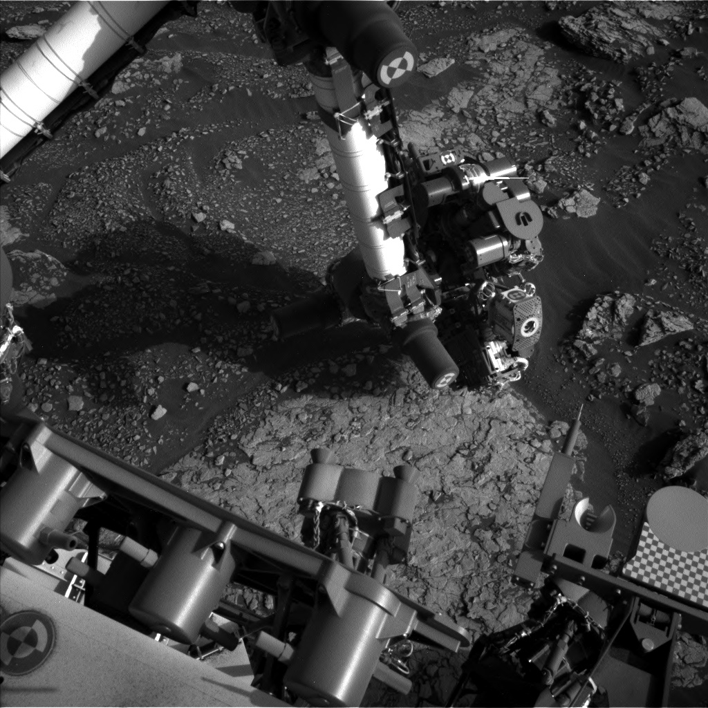 Nasa's Mars rover Curiosity acquired this image using its Left Navigation Camera on Sol 2908, at drive 2188, site number 82