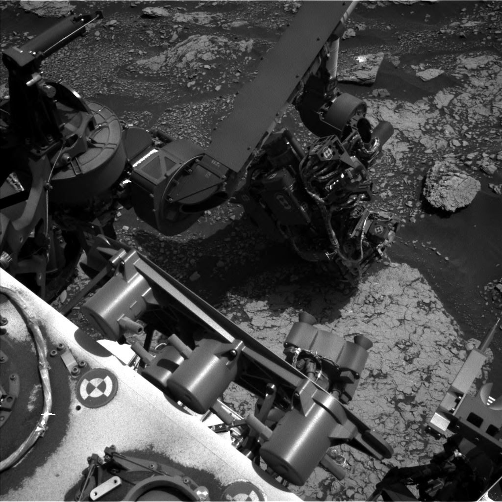 Nasa's Mars rover Curiosity acquired this image using its Left Navigation Camera on Sol 2910, at drive 2188, site number 82