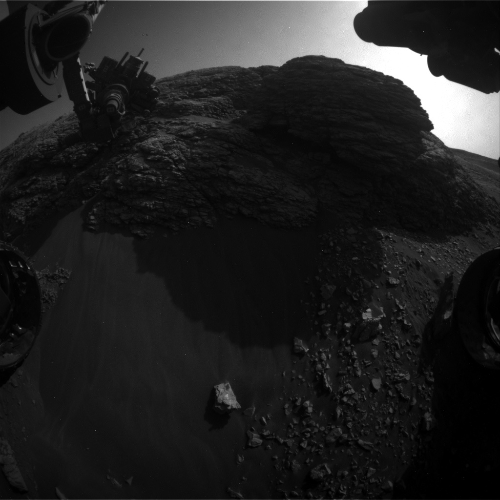 Nasa's Mars rover Curiosity acquired this image using its Front Hazard Avoidance Camera (Front Hazcam) on Sol 2925, at drive 0, site number 83