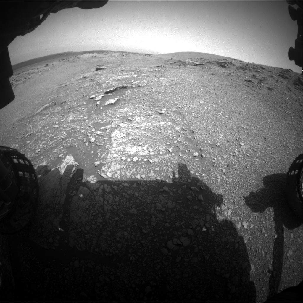 Nasa's Mars rover Curiosity acquired this image using its Front Hazard Avoidance Camera (Front Hazcam) on Sol 2939, at drive 1518, site number 83