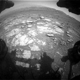 Nasa's Mars rover Curiosity acquired this image using its Front Hazard Avoidance Camera (Front Hazcam) on Sol 2956, at drive 3156, site number 83