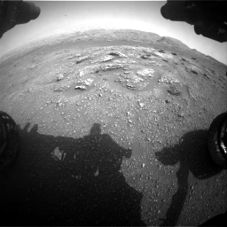 Nasa's Mars rover Curiosity acquired this image using its Front Hazard Avoidance Camera (Front Hazcam) on Sol 2956, at drive 3342, site number 83