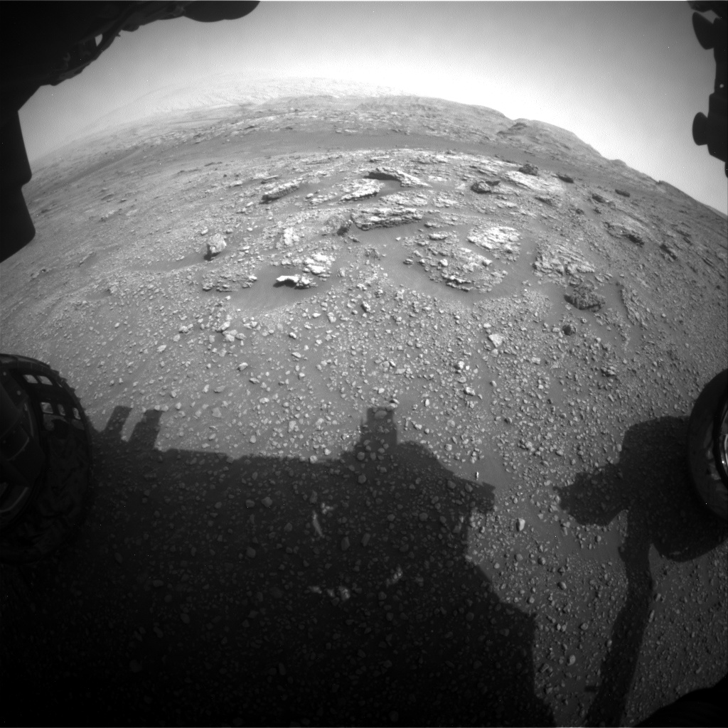 Nasa's Mars rover Curiosity acquired this image using its Front Hazard Avoidance Camera (Front Hazcam) on Sol 2957, at drive 0, site number 84