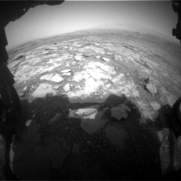 Nasa's Mars rover Curiosity acquired this image using its Front Hazard Avoidance Camera (Front Hazcam) on Sol 2958, at drive 396, site number 84