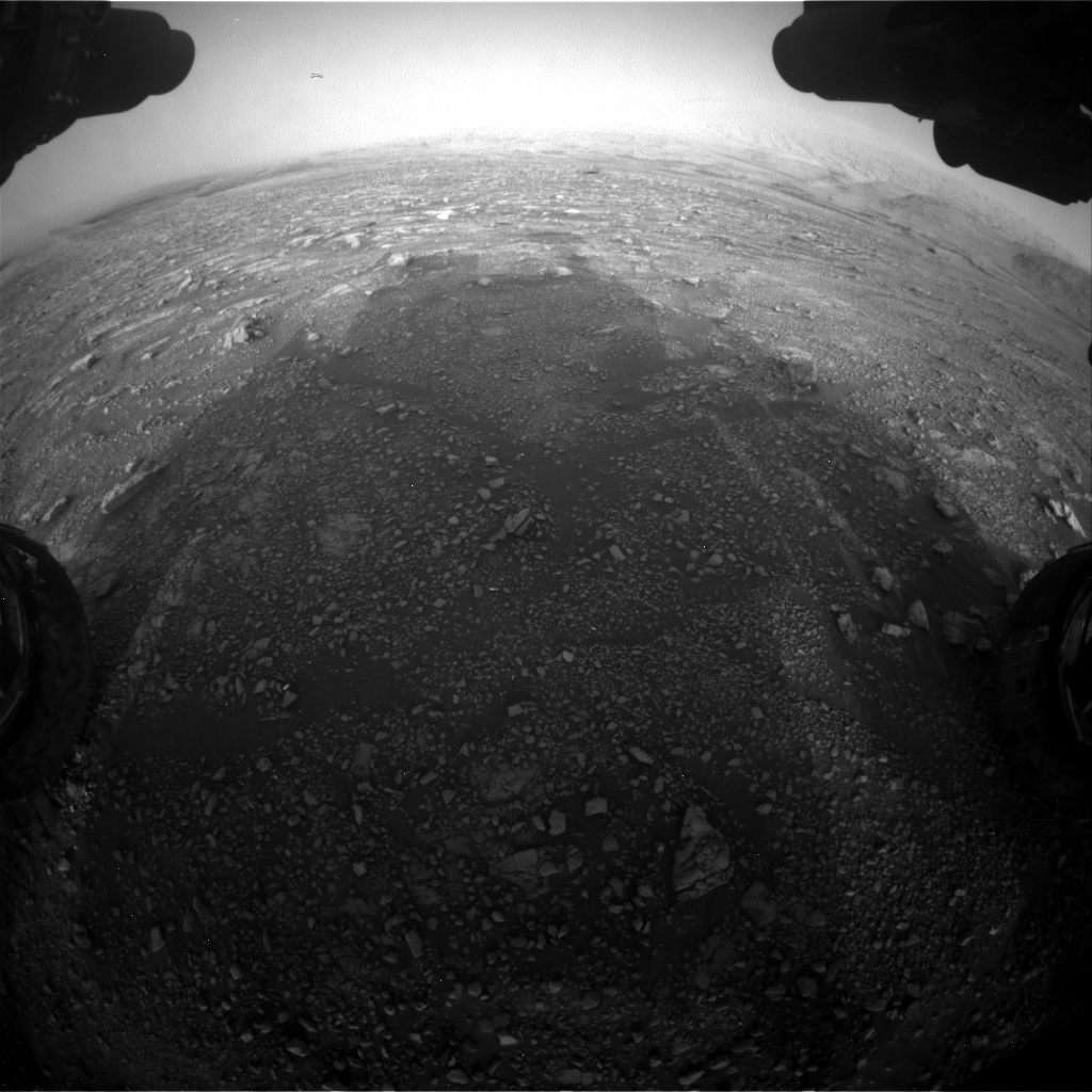 Nasa's Mars rover Curiosity acquired this image using its Front Hazard Avoidance Camera (Front Hazcam) on Sol 2965, at drive 1030, site number 84