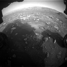 Nasa's Mars rover Curiosity acquired this image using its Front Hazard Avoidance Camera (Front Hazcam) on Sol 2967, at drive 1252, site number 84