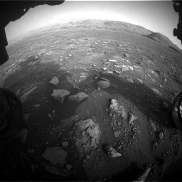 Nasa's Mars rover Curiosity acquired this image using its Front Hazard Avoidance Camera (Front Hazcam) on Sol 2967, at drive 1324, site number 84
