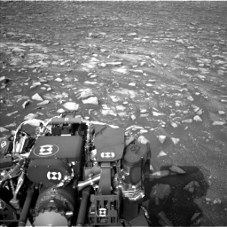 Nasa's Mars rover Curiosity acquired this image using its Left Navigation Camera on Sol 2967, at drive 1204, site number 84