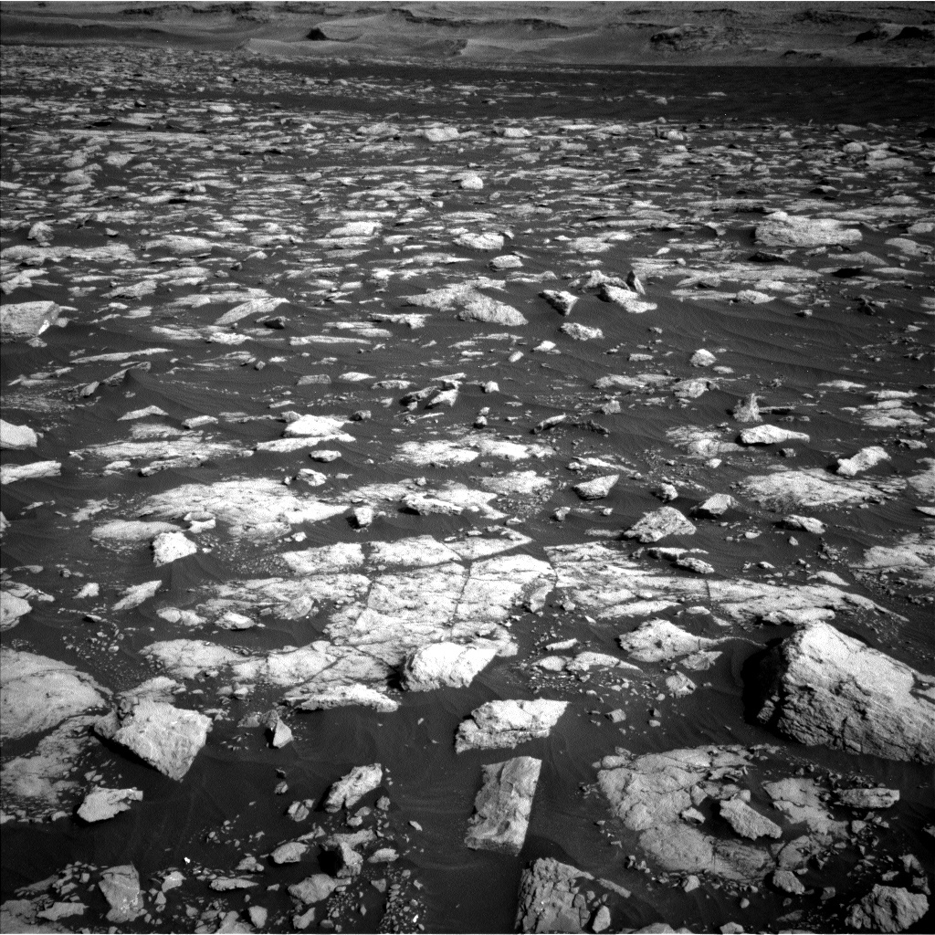 Nasa's Mars rover Curiosity acquired this image using its Left Navigation Camera on Sol 2972, at drive 1594, site number 84