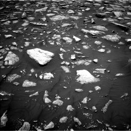 Nasa's Mars rover Curiosity acquired this image using its Left Navigation Camera on Sol 2979, at drive 1870, site number 84